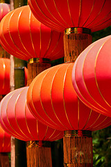 Image showing Chinese traditional lanterns