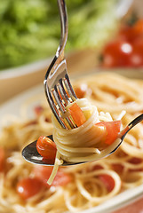 Image showing spaghetti