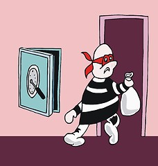 Image showing Burglar