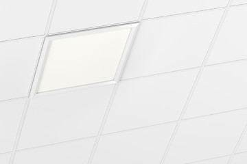 Image showing White led panel