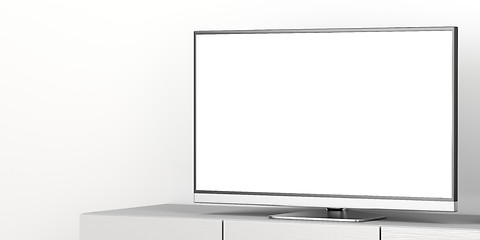 Image showing Led tv with blank screen