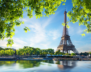 Image showing Majestic Eiffel Tower