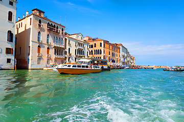 Image showing Touristic Venice in summer