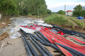 Image showing Pumping Water