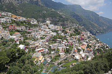 Image showing Aerial Positano