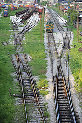 Image showing Rail Yard