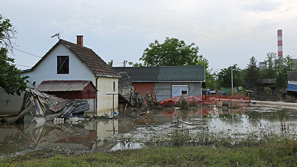 Image showing Flooded House