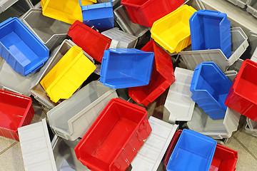 Image showing Plastic Bins