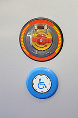 Image showing Handicap Push Button