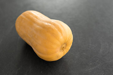 Image showing ripe pumpkin on stone background