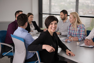 Image showing Portrait of successful Businesswoman