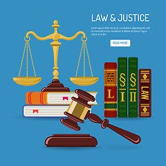 Image showing Law and Justice Concept