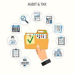 Image showing Auditing, Tax, Accounting Concept