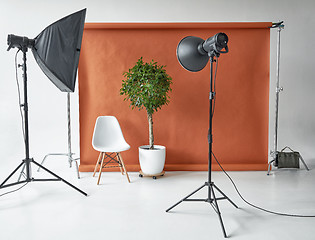 Image showing Photography studio equipment