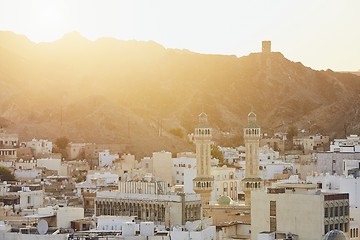 Image showing Cityscape view of Muscat