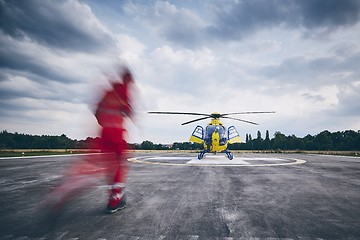 Image showing Helicopter emergency medical service