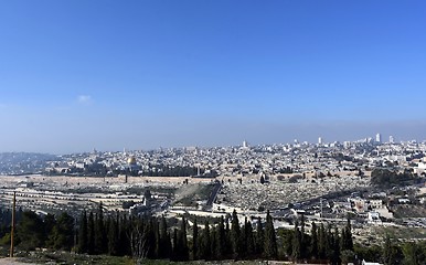 Image showing Panorama of Jerusalem
