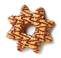 Image showing star shaped cookie