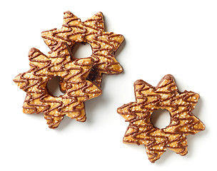 Image showing star shaped cookies