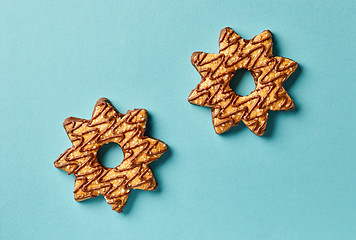 Image showing star shape cookies