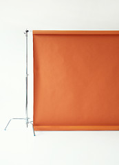 Image showing brown paper backdrop