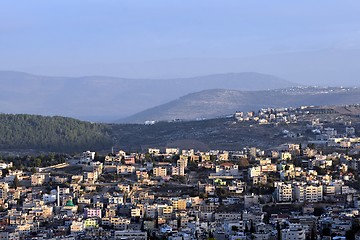 Image showing Panorama of Nazareth