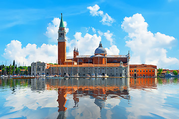 Image showing View on venetian church