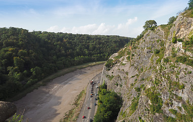 Image showing River Avon Gorge in Bristol