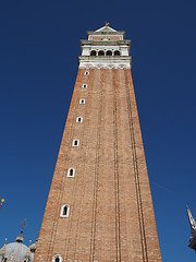 Image showing St Mark campanile in Venice
