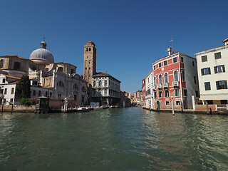 Image showing Canal Grande in Venice