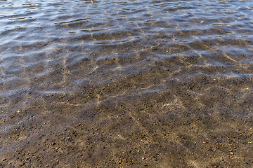 Image showing Water ripple lake