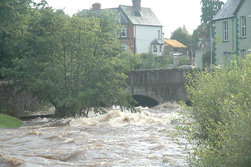 Image showing flood waters