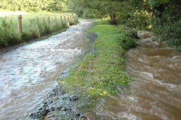 Image showing burst banks