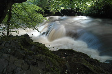 Image showing falls in flood