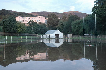 Image showing flooded field