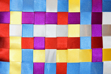 Image showing Color plaid