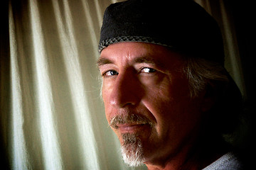 Image showing smiling man with hat and goatee