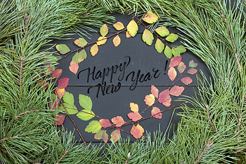 Image showing New Year Greeting Card
