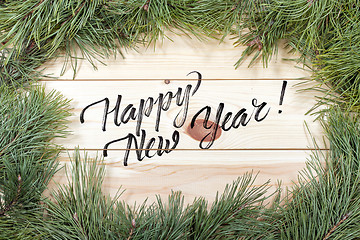 Image showing New Year Greeting Card