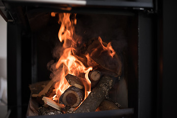 Image showing fireplace