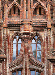 Image showing St. Anna's Church in Vilnius, Lithuania