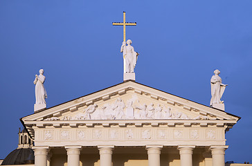 Image showing St. Stanislaus and St Ladislaus cathedral in Vilnius