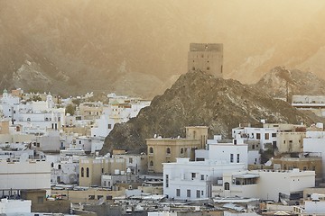 Image showing Cityscape view of Muscat