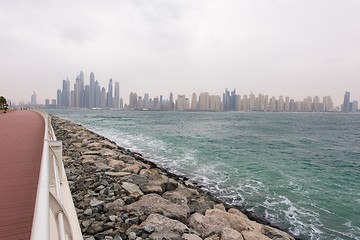 Image showing Panorama Dubai city UAE