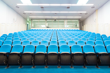 Image showing Empty conference hall.