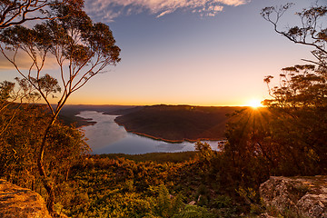 Image showing Sunset Views Nattai 