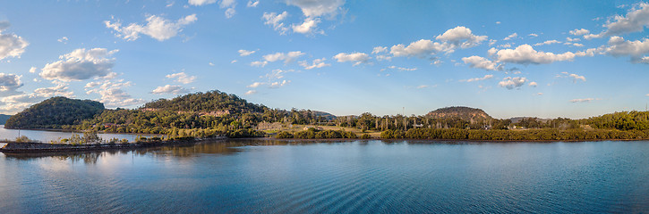 Image showing Scenic views across to Mooney Mooney Panorama