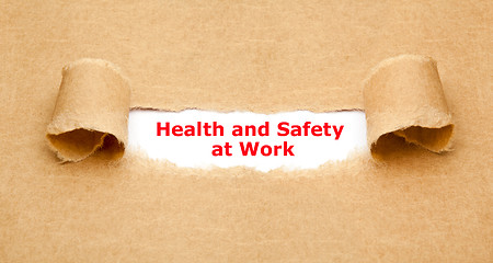 Image showing Health And Safety At Work Concept