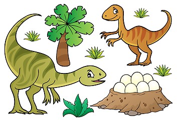 Image showing Dinosaur topic set 7