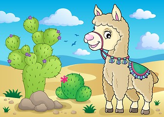 Image showing Llama theme image 1